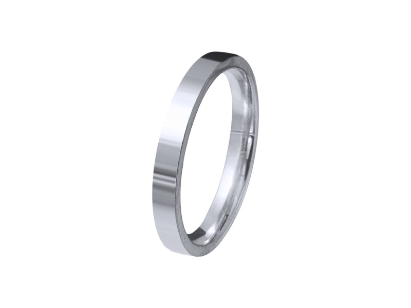 Aliança d´or blanc 18 Ktes. Aliança d´or blanc 18 Ktes.