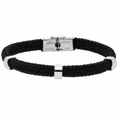 Pulsera de cuerda náutica y acero