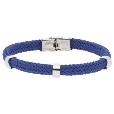 Pulsera de cuerda náutica y acero